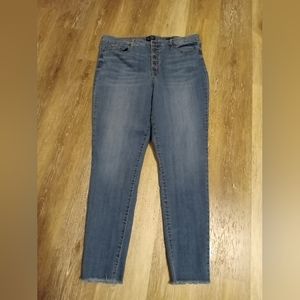 Scoop high rise skinny size 18 jeans